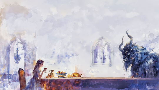 Ilustrácia Zsolta Lukácsa k rozprávke O...