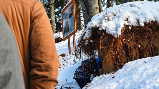 Zemľanky v lokalite Šánske pripomínajú...