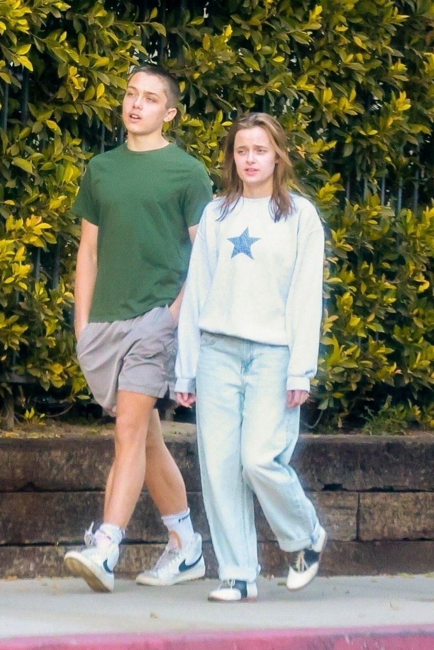 Knox Leon Jolie-Pitt a jeho sestra - dvojča...