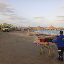 Egypt loď potopenie záchranári Červené more