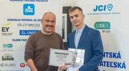 Romanovi Osadskému ako top finalistovi...