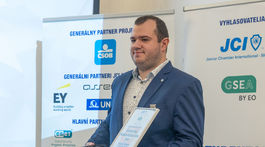 Tomáš Greguš z Fakulty prevádzky a ekonomiky...