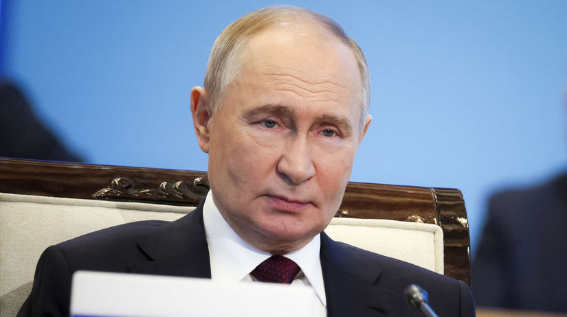 Ruský prezident Vladimir Putin počas...