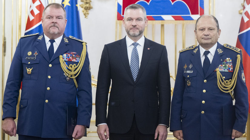 Prezident Peter Pellegrini, generálporučík...