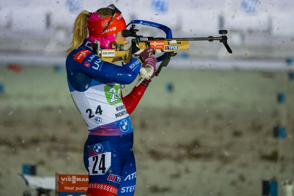 Paulína Bátovská Fialková počas pretekov...