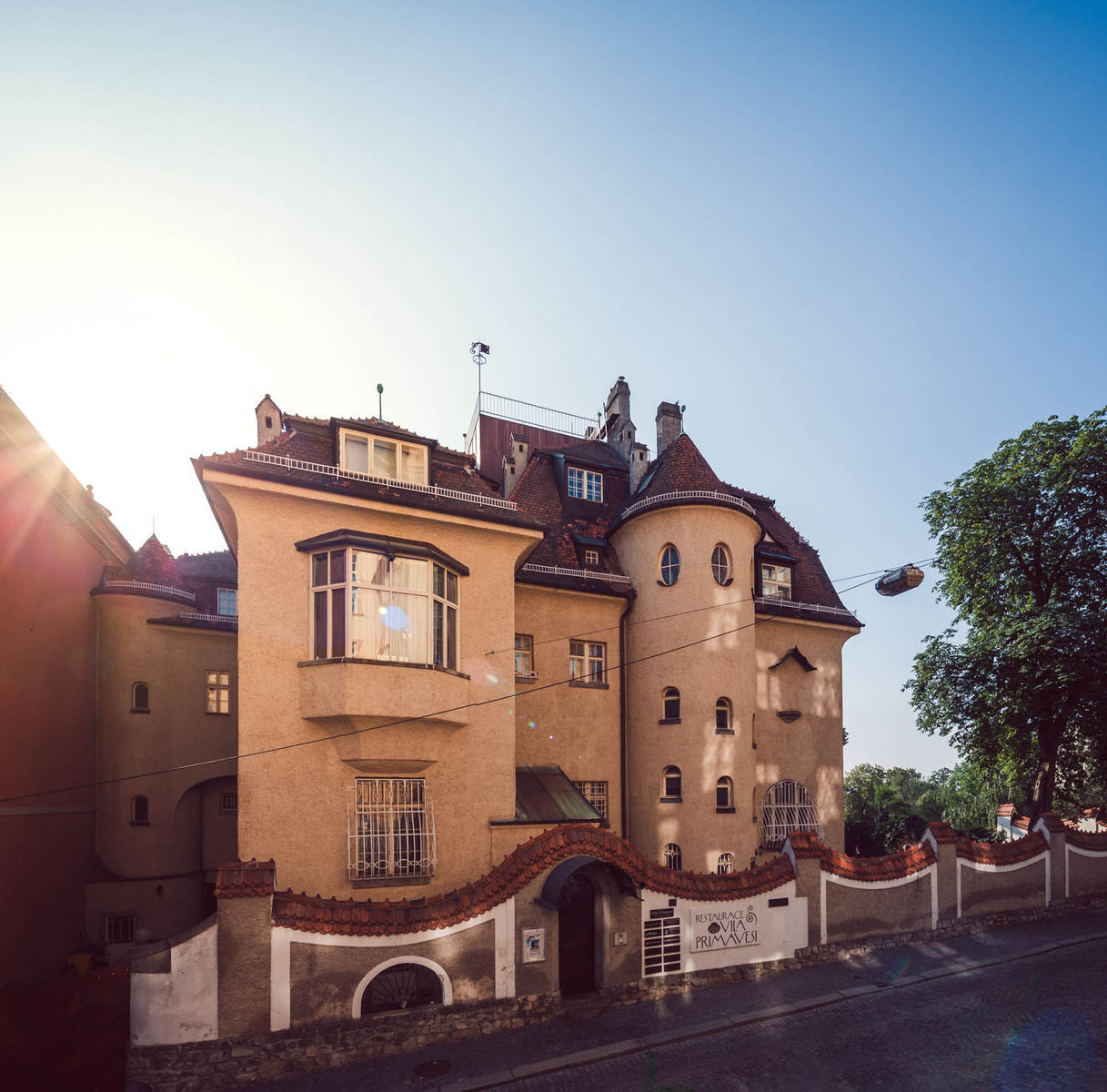 Secesná vila Primavesi v Olomouci