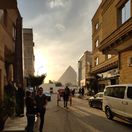Egypt, pyramídy, Giza, Káhira