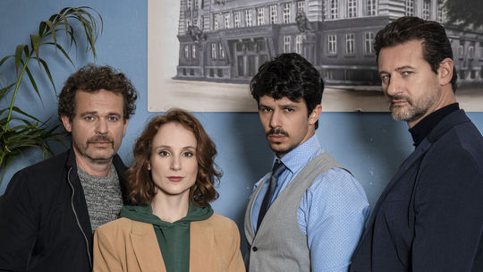 Vyšetrovací tím oddelenia vrážd v novom seriáli...