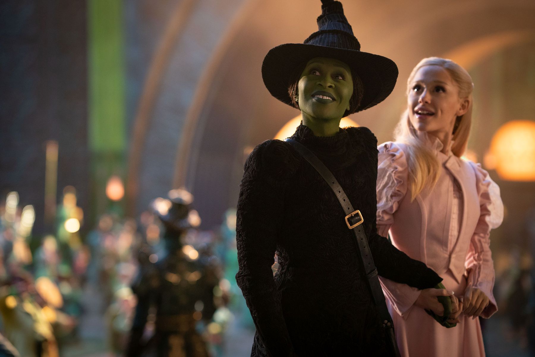 Protagonistky Elphabu (Cynthia Erivo) a Glindu...