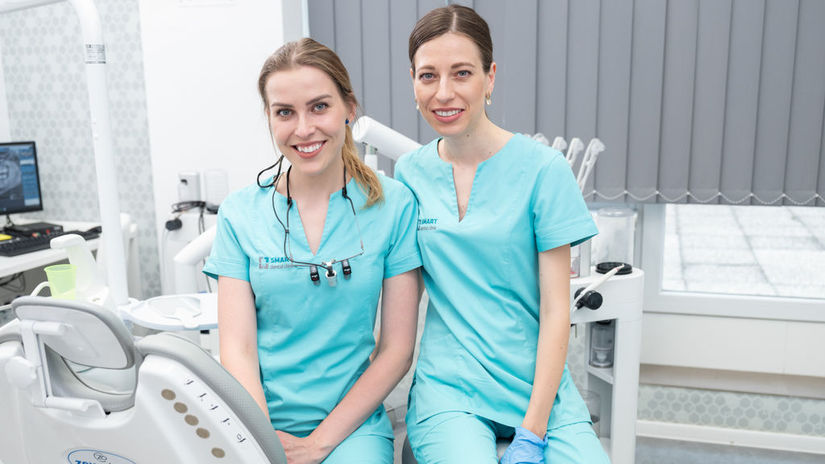 Dentálne hygieničky Smart Dental Clinic.