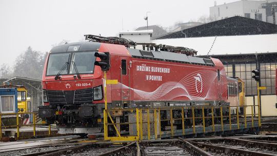 Predstavenie prvých nových rušňov Siemens...