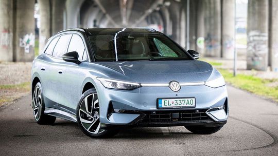 VW ID.7 Pro 77 kWh - test 2024