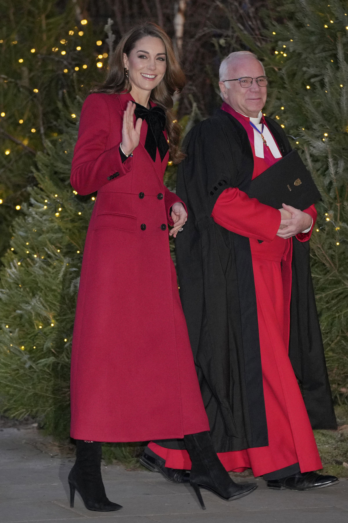 Princezná Kate prichádza na bohoslužbu spojenú...