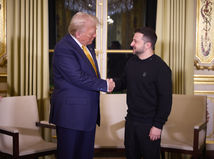 Donald Trump a Volodymyr Zelenskyj