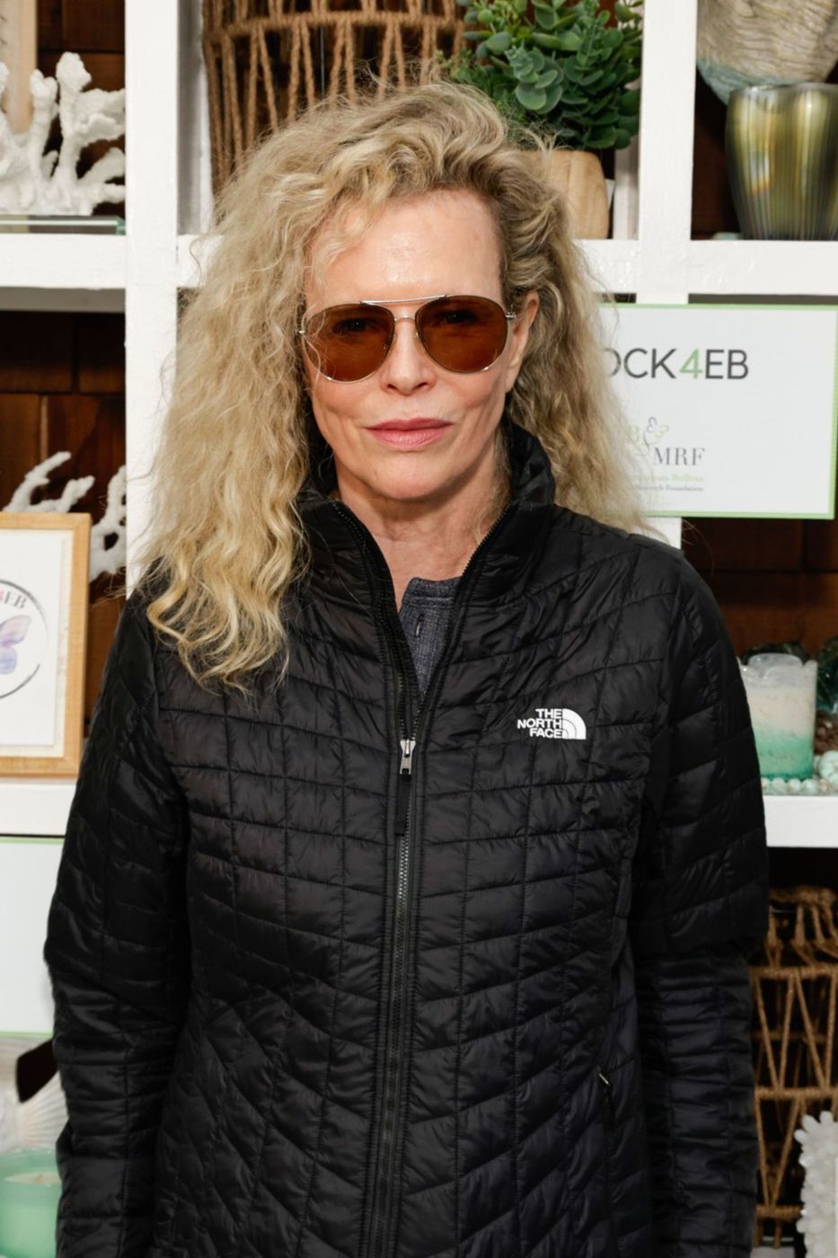 Herečka Kim Basinger na zábere z eventu Rock4EB...