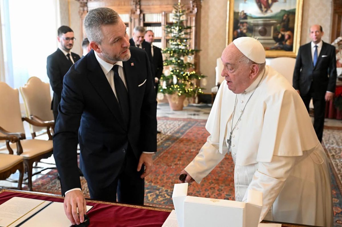 Prezident Peter Pellegrini na audiencii u...