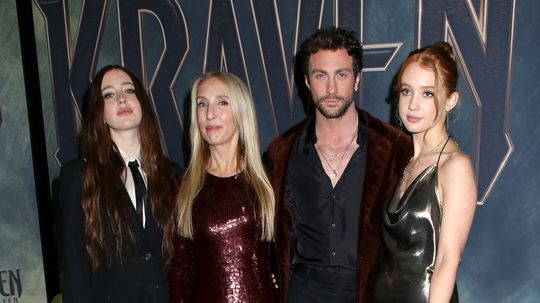 Herec Aaron Taylor-Johnson na slávnostnej...