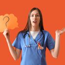 doktorka, lekárka, mozog, skleróza