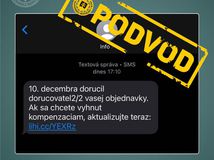 podvod, podvodná SMS, polícia