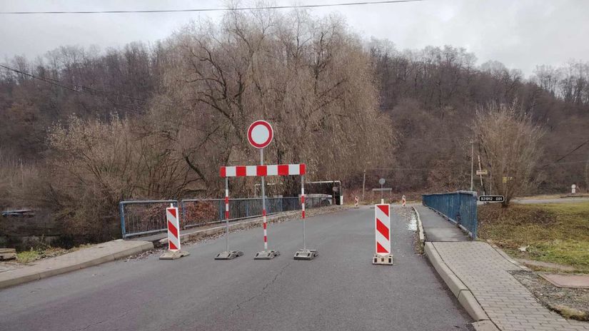V Hnúšti jeden z mostov uzavreli pre všetku...