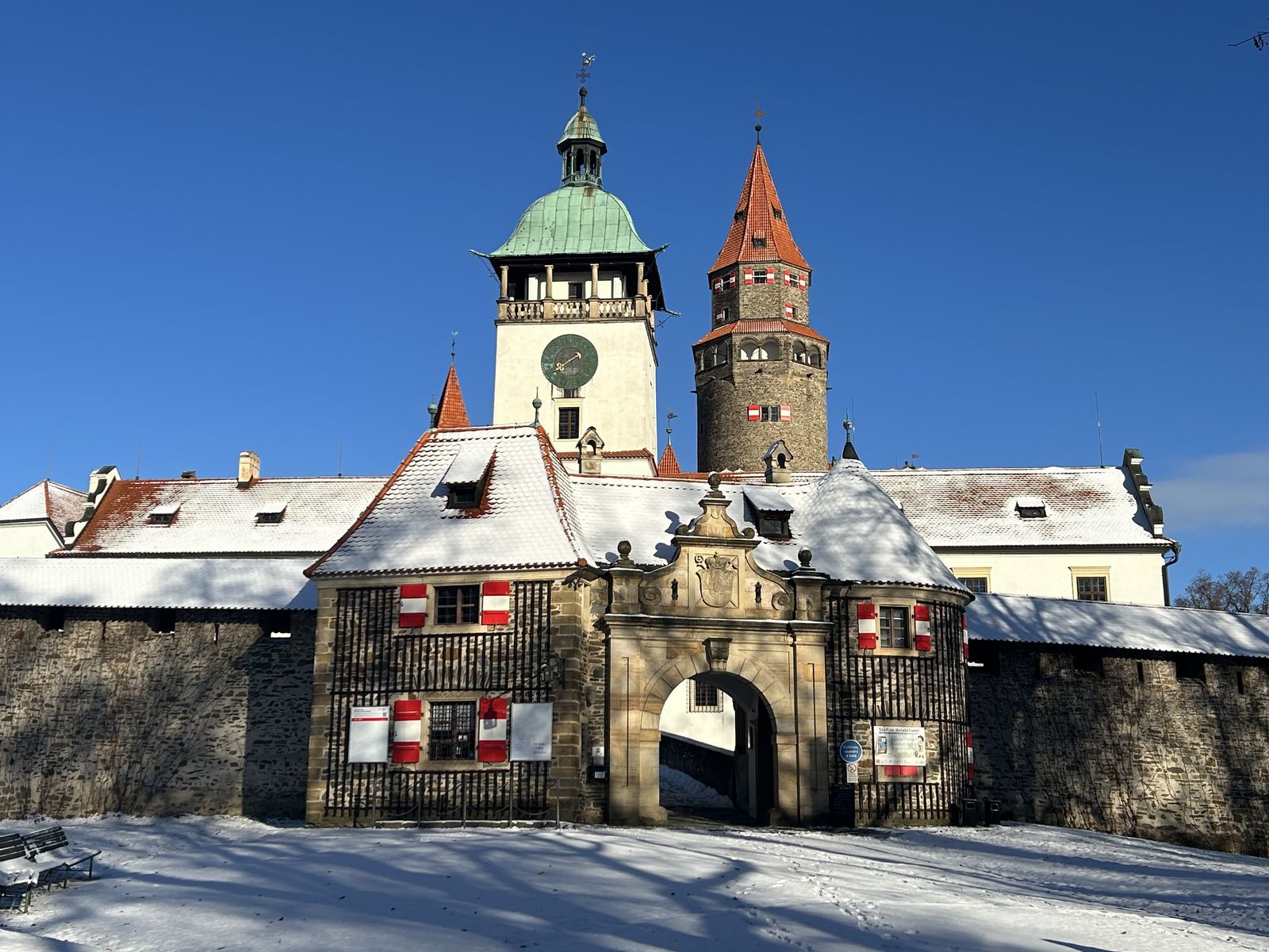 Hrad Bouzov.