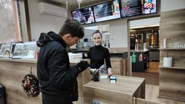 Kebab prevádzka vo Veľkom Krtíši. 