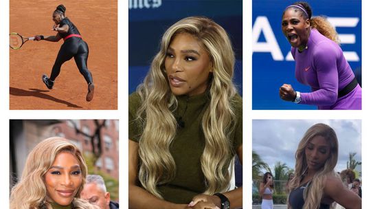 Serena Williamsová vtedy a teraz