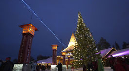Fínsko Rovaniemi dedina Santa Claus