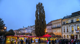 Prešov vianočné trhy stánky