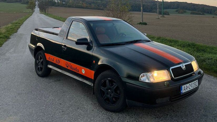 Octavia prvej generácie ako pikap je skutočnou...
