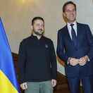 Volodymyr Zelenskyj a Mark Rutte