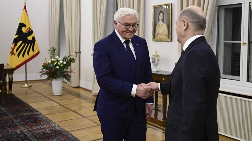 Frank-Walter Steinmeier / Olaf / Scholz /