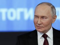 Vladimir Putin, Moskva, Rusko, výročný tlačová konferencia 