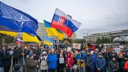 SR Bratislava Fico protest návšteva Moskva uarus BAX