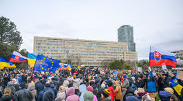 SR Bratislava Fico protest návšteva Moskva uarus BAX
