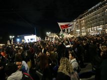 Grécko, protest, demonštrácia