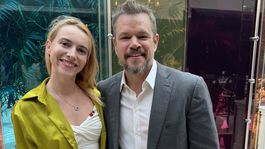 Diana a Matt Damon  sept 2024