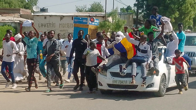 Chad / Protest / Čad /