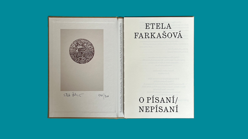 etela farkašová, kniha, O písaní/nepísaní