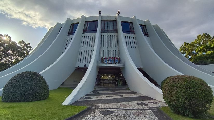 Oscar Niemeyer, kasíno, madeira,  Casino
