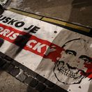 Protest pred Úradom vlády