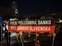 protest Slovensko je Európa - dosť bolo Ruska