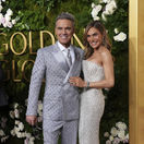 Robbie Williams a jeho manželka Ayda Field