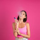 žena, vape, fajčenie, fajčiarka
