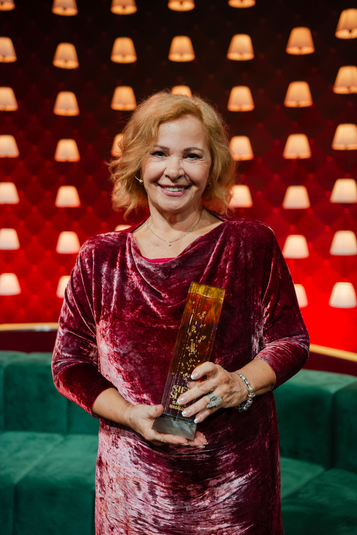 Herečka Kamila Magálová je laureátkou Siene slávy.
