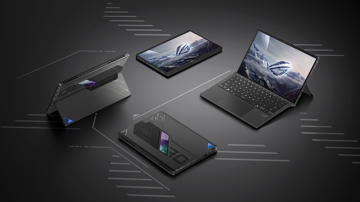 ROG Flow Z13 can be used as a tablet and as...