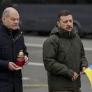 Olaf Scholz / Volodymyr Zelenskyj /