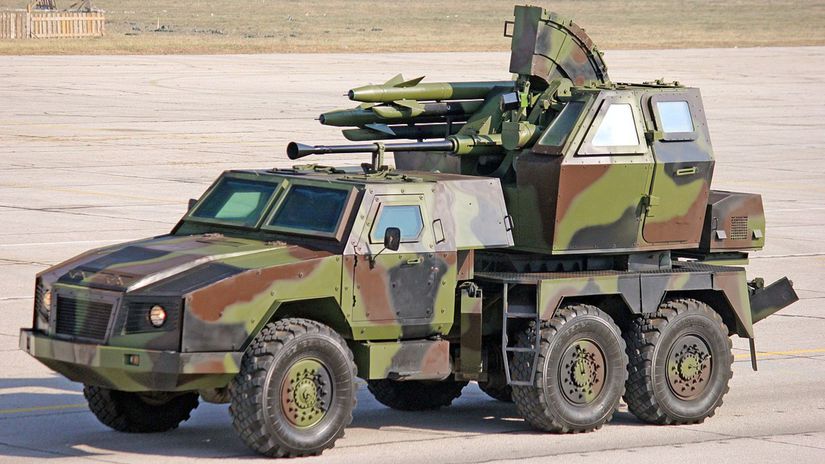 PASARS-16 PVO systém zem-vzduch srbskej armády