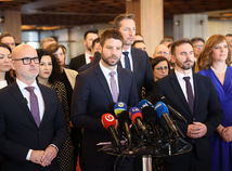 Parlament,  Simecka, Grohling, Majersky, Sipos