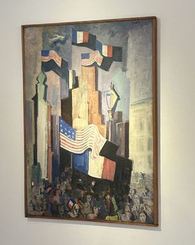 Pravoslav Kotík: Lindbergov príjazd do Paríža